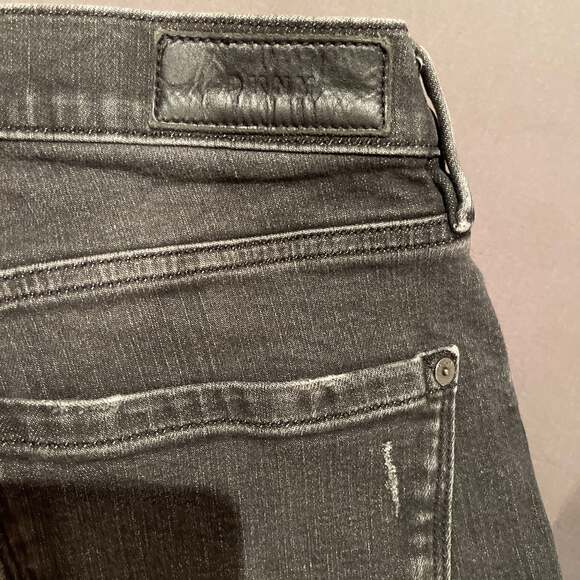 DKNY Men's Varick Skinny Fit Distressed Black Jeans Size 32x30 - Picture 9 of 9